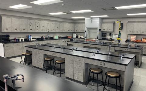 Charleston High School - science room renovation